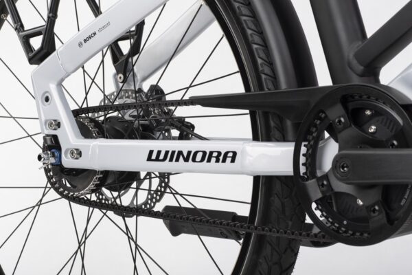 Winora Yakun R5 pro Low, RH 50cm Bosch CX, 750Wh. Akku, Kiox, Gates Riemen, 5-Gang Nexus